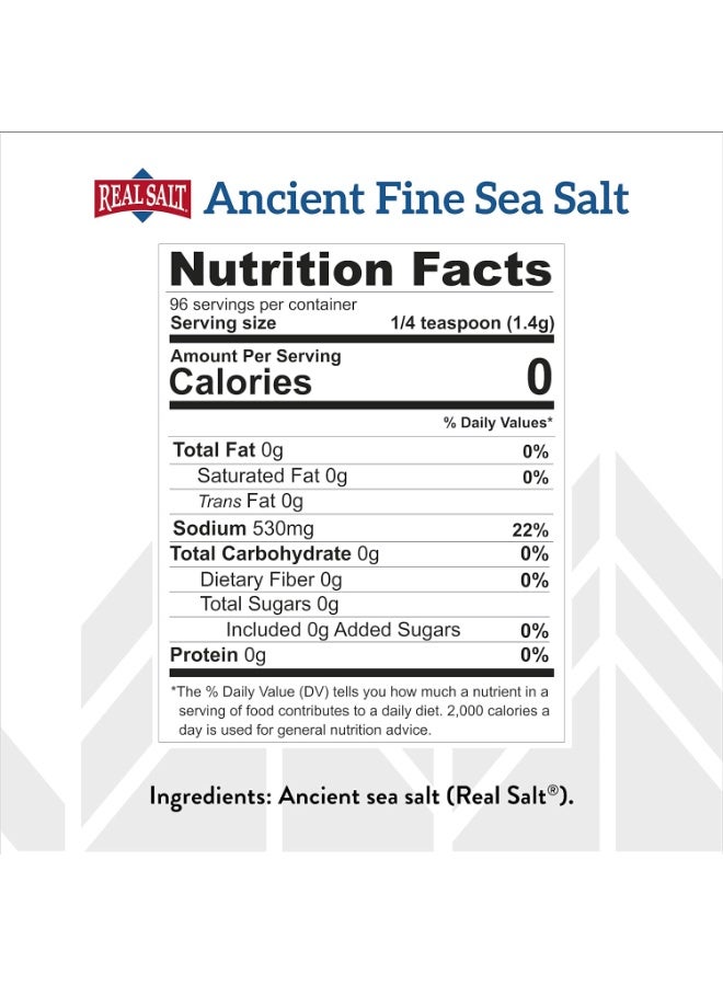 Redmond Real Sea Salt  4.75 Ounce Shaker (1 Pack) - Image 2